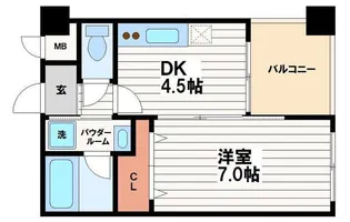 ヴェルドミール山忠松屋町【3階】の間取り