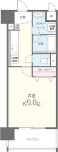 エトワールフィラント【6階】の間取り