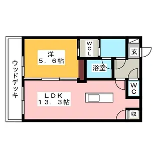 シャーメゾンクレイン【1階】の間取り