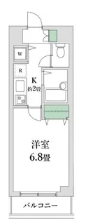 グランド ガーラ幡ヶ谷EAST【4階】の間取り