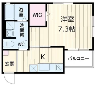 ルーチェマーレ【2階】の間取り