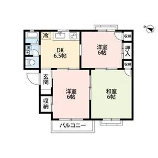 アルカディアプラック【2階】の間取り