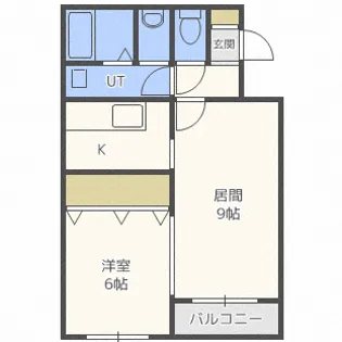 パークアベニュー元町【3階】の間取り
