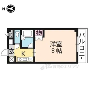 ビバシティー【2階】の間取り