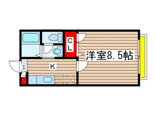 フィオリビィA【2階】の間取り