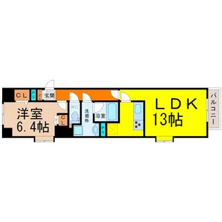 センチュリー富士見【8階】の間取り