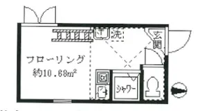 シエスタ永和I【2階】の間取り