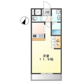 キコイ館【2階】の間取り
