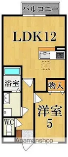 プレミール若葉台【1階】の間取り