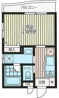 ル・シエール【1階】の間取り