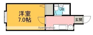 ノースヴィラN27【4階】の間取り