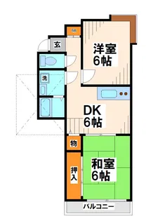 リバーサイドハイツリーII【当店限定物件】【2階】の間取り