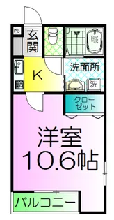 フジパレスイーレ【3階】の間取り