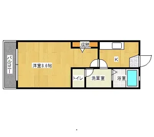 ラ・トピア【1階】の間取り