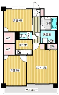 スカイヒルズSTII【4階】の間取り