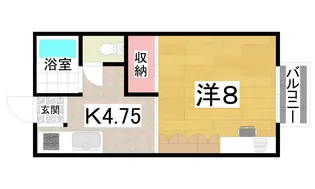 メゾン泉【2階】の間取り