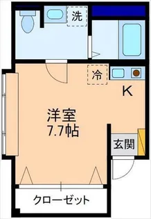 ハイム玉川通り【3階】の間取り