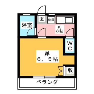 白羽根ヴィレッジ【3階】の間取り