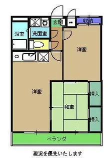 サウス・エンジェル【3階】の間取り
