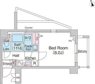 コンフォリア西馬込HILLSIDE【1階】の間取り