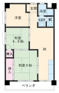 メゾン スギエイ【3階】の間取り