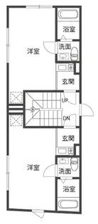 キレイナ中延【2階】の間取り