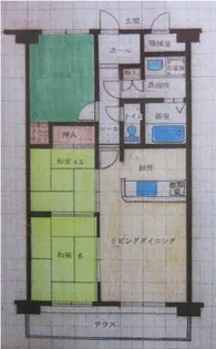 クリーンピア中地インター南【2階】の間取り