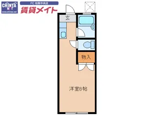 フローラルI【1階】の間取り