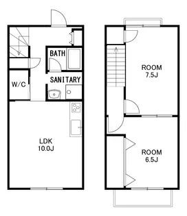 愛知県知立市来迎寺町古城【一戸建】の間取り
