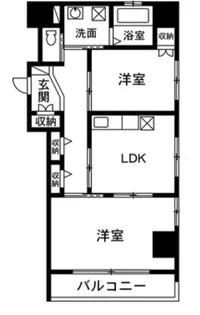 ピアビル【6階】の間取り
