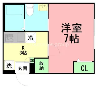 神奈川県大和市代官1【アパート】の間取り