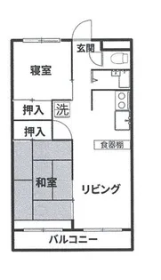 アルクヒルズ【2階】の間取り