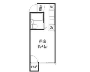 花夢ハウス【1階】の間取り