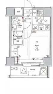 東京都台東区小島2【マンション】の間取り