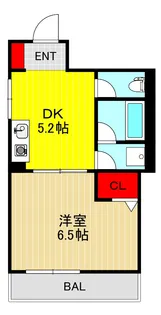 コーシンビル【3階】の間取り