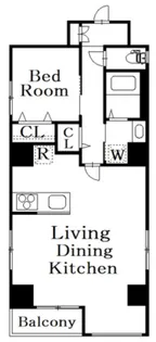 DECOR GRANDE ASAKUSA【9階】の間取り