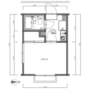 パーシー元町【2階】の間取り