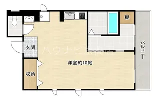 大阪府大阪市城東区野江2【マンション】の間取り
