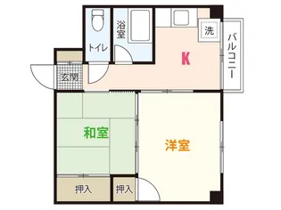 奥ビル【3階】の間取り