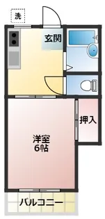 レジェンド若松【2階】の間取り