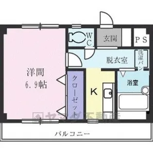ヴェルドールマンション【2階】の間取り