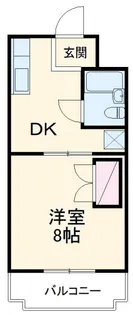ウイング高丘V【2階】の間取り