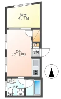クレインマンション【3階】の間取り