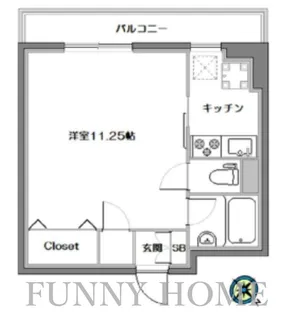東京都世田谷区若林3【マンション】の間取り