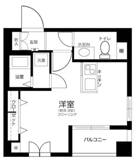 スプレンドーレ蔵前【6階】の間取り