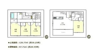 埼玉県上尾市泉台2【一戸建】の間取り
