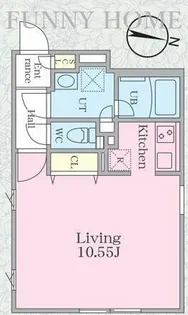 東京都世田谷区松原1【マンション】の間取り