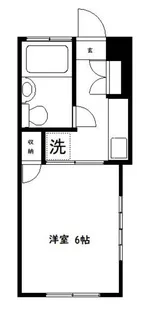 メゾンアミノ【1階】の間取り