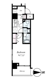 スカイコート中野沼袋【2階】の間取り