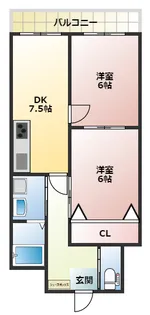 オリブマンション【3階】の間取り
